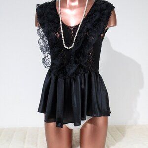 Cinema Etoile Vintage Stretch Bodice Babydoll M/L